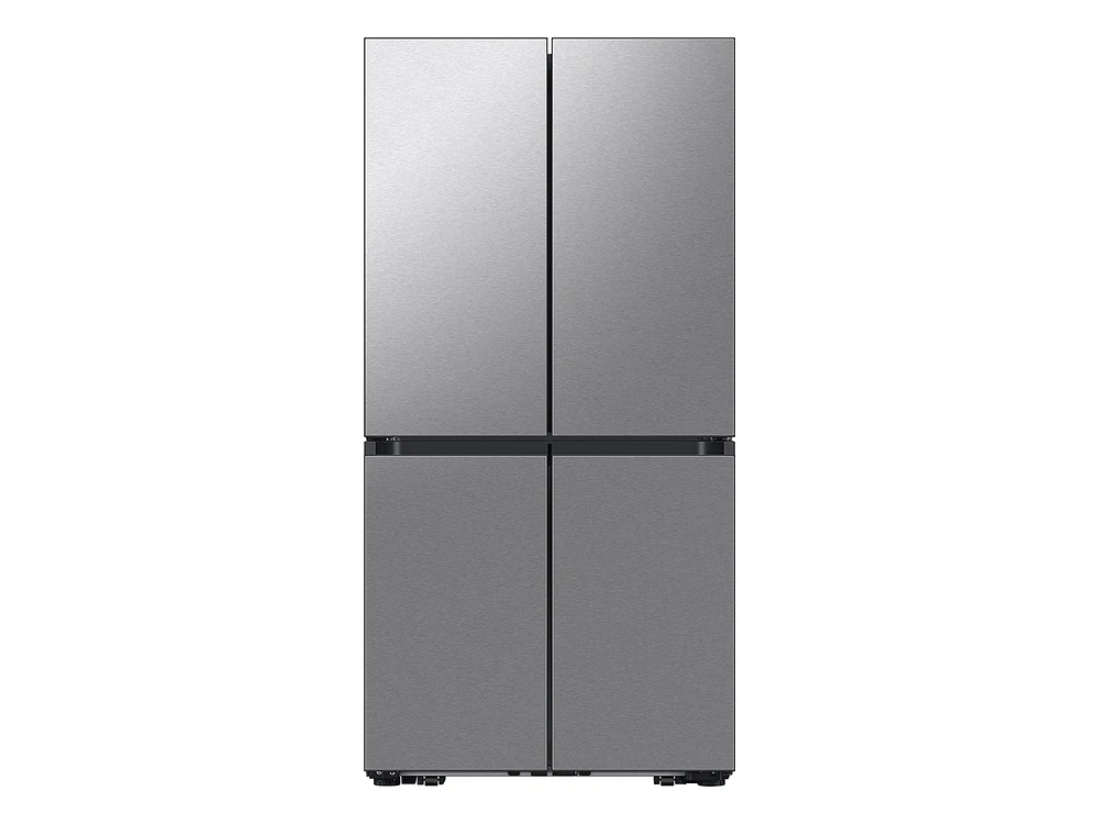 Bespoke 4-Door Flex™ Refrigerator (29 cu. ft.) with Beverage Center™ in Stainless Steel  – (with Customizable Door Panel Colors) | Samsung US