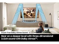 Ultra-slim 3.1.2ch. Wireless Dolby ATMOS Soundbar w/ Q-Symphony / HW-S800D