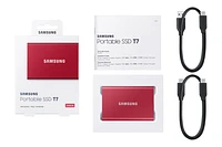 2TB Portable SSD T7 MU-PC2T0R/AM | Samsung Business US