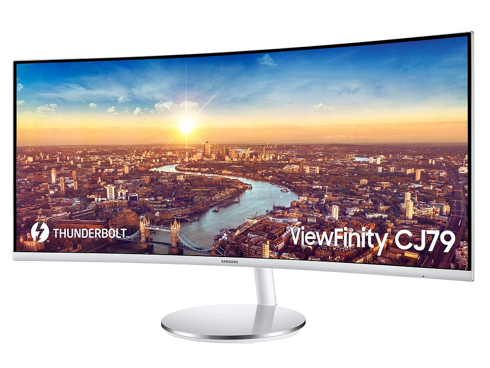 34" J791 Thunderboltᵀᴹ 3 Ultra Wide Screen Curved Monitor Monitors - LC34J791WTNXZA | Samsung US