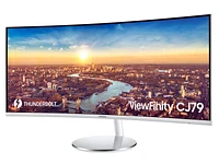 34" J791 Thunderboltᵀᴹ 3 Ultra Wide Screen Curved Monitor Monitors - LC34J791WTNXZA | Samsung US