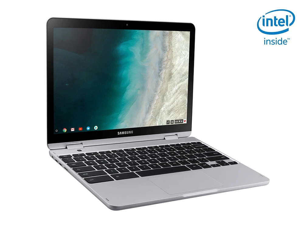 XE520QAB-K01US | Chromebook Plus V2, Intel® Celeron®, 32GB eMMC, Light Titan | Samsung Business US