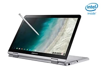 XE520QAB-K01US | Chromebook Plus V2, Intel® Celeron®, 32GB eMMC, Light Titan | Samsung Business US