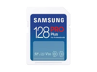 PRO Plus + Reader Full Size SDXC Card 128GB