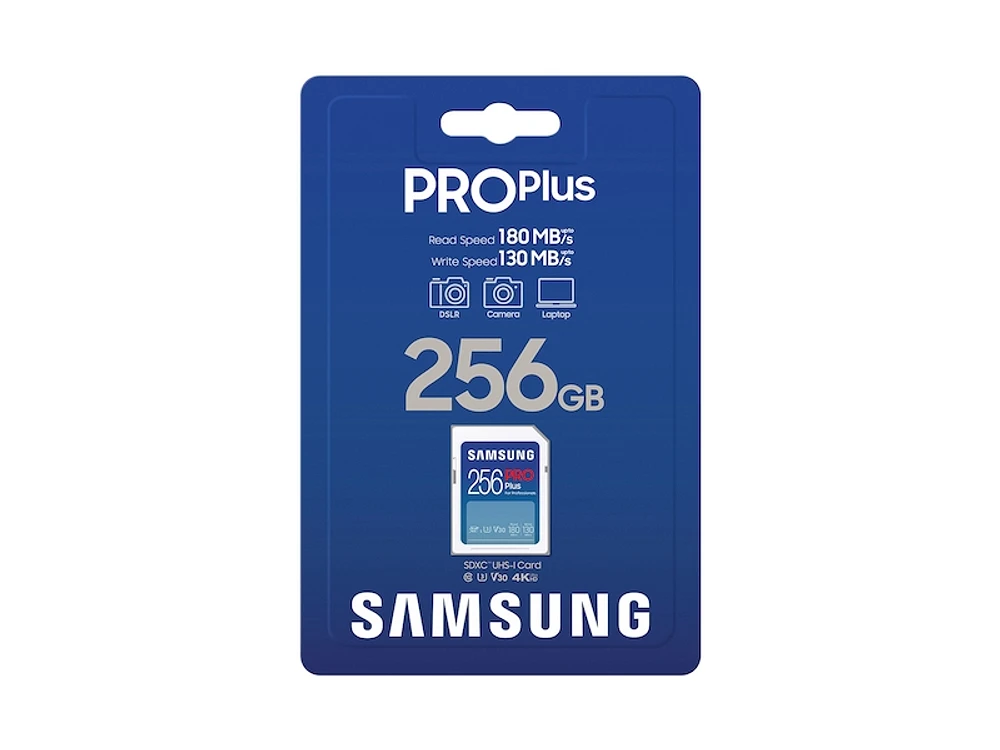 PRO Plus Full Size SDXC Card 256GB