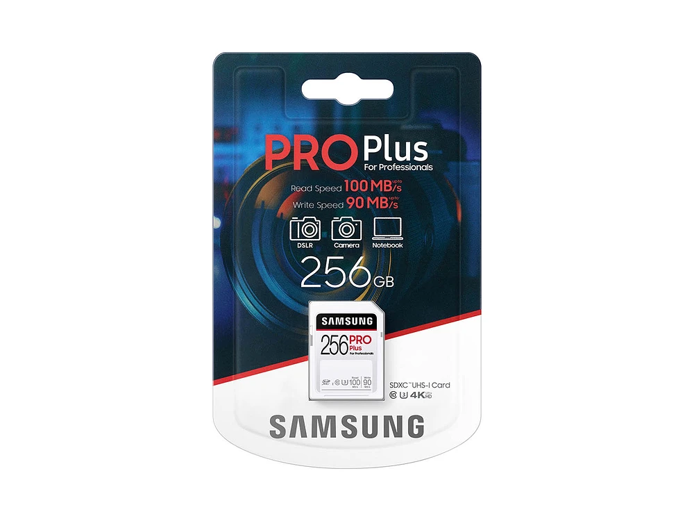 PRO Plus SDXC Full-size SD Card 256GB Memory & Storage - MB-SD256H/AM | Samsung US