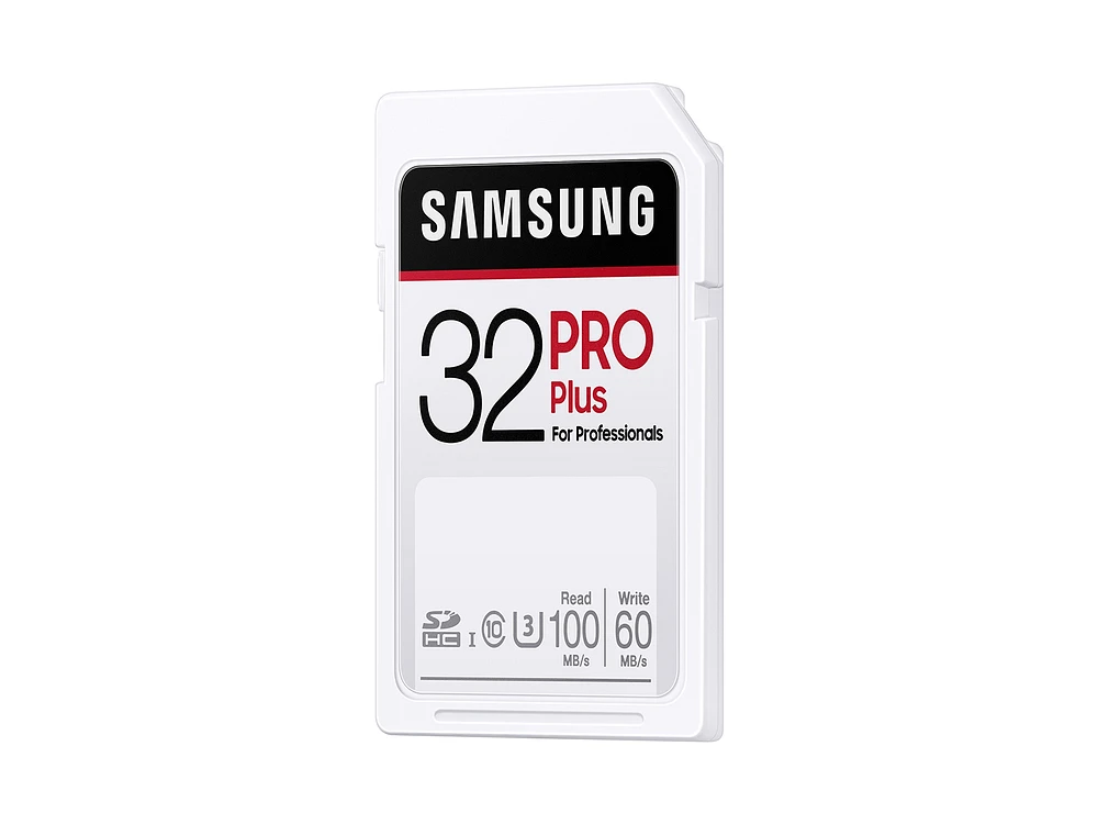 PRO Plus SDHC Full-size SD Card 32GB Memory & Storage - MB-SD32H/AM | Samsung US