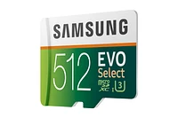 MicroSDXC EVO Select Memory Card w/Adapter 512GB Memory & Storage - MB-ME512GA/AM | Samsung US