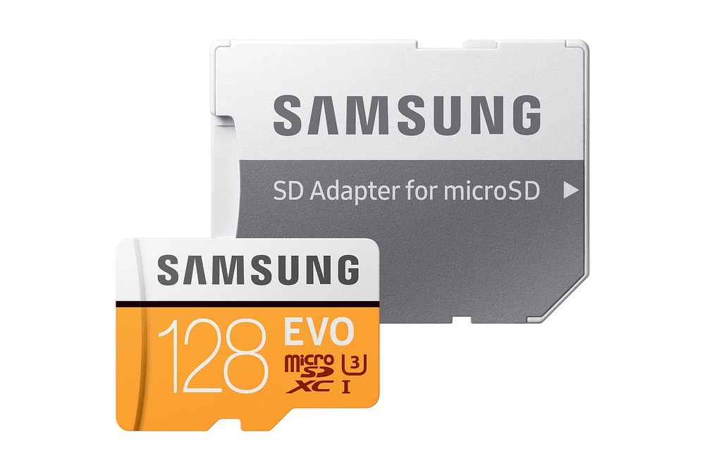 MicroSDXC EVO Memory Card w/ Adapter 128GB Memory & Storage - MB-MP128GA/AM | Samsung US