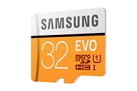 MicroSDHC EVO Memory Card w/ Adapter 32GB Memory & Storage - MB-MP32GA/AM | Samsung US