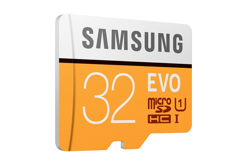 MicroSDHC EVO Memory Card w/ Adapter 32GB Memory & Storage - MB-MP32GA/AM | Samsung US