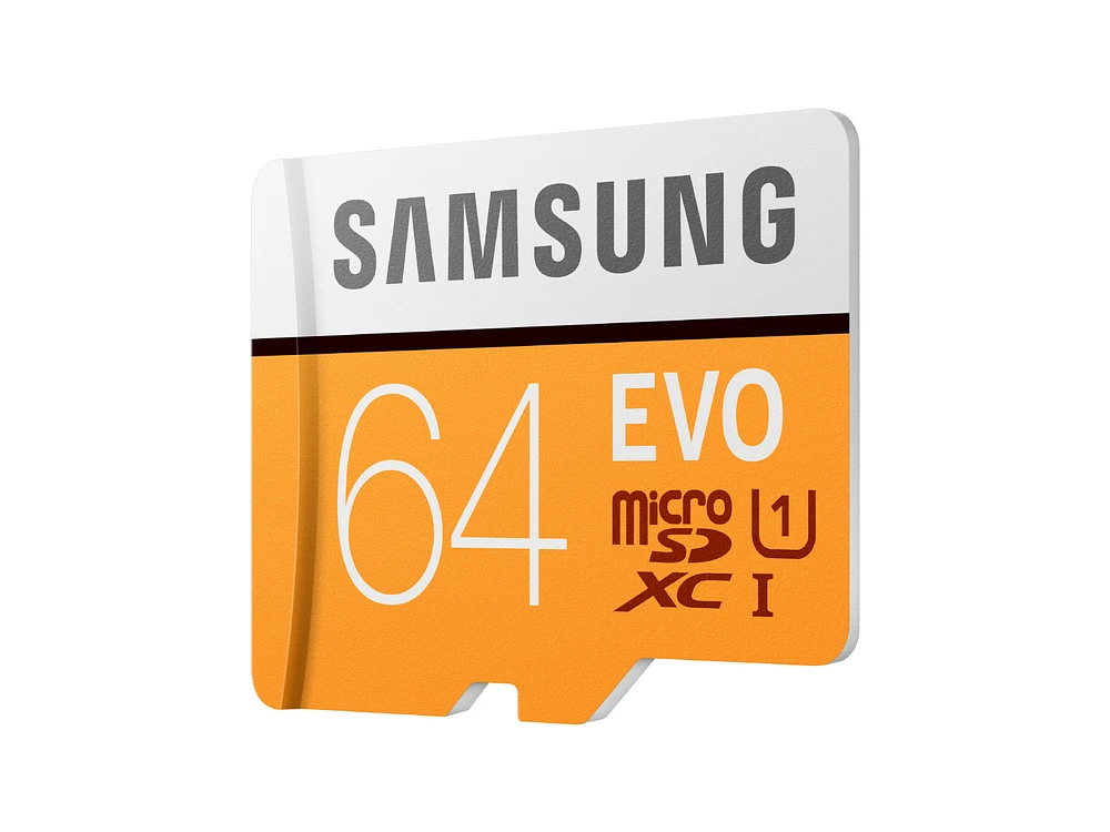 EVO microSDXC Memory Card 64GB Memory & Storage - MB-MP64HA/AM | Samsung US