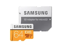 EVO microSDXC Memory Card 64GB Memory & Storage - MB-MP64HA/AM | Samsung US