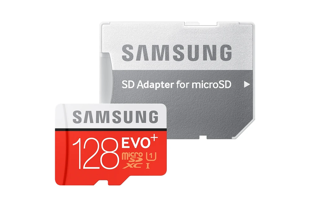 Micro SD EVO+ 128GB Memory Card w/ Adapter Memory & Storage - MB-MC128DA/AM | Samsung US