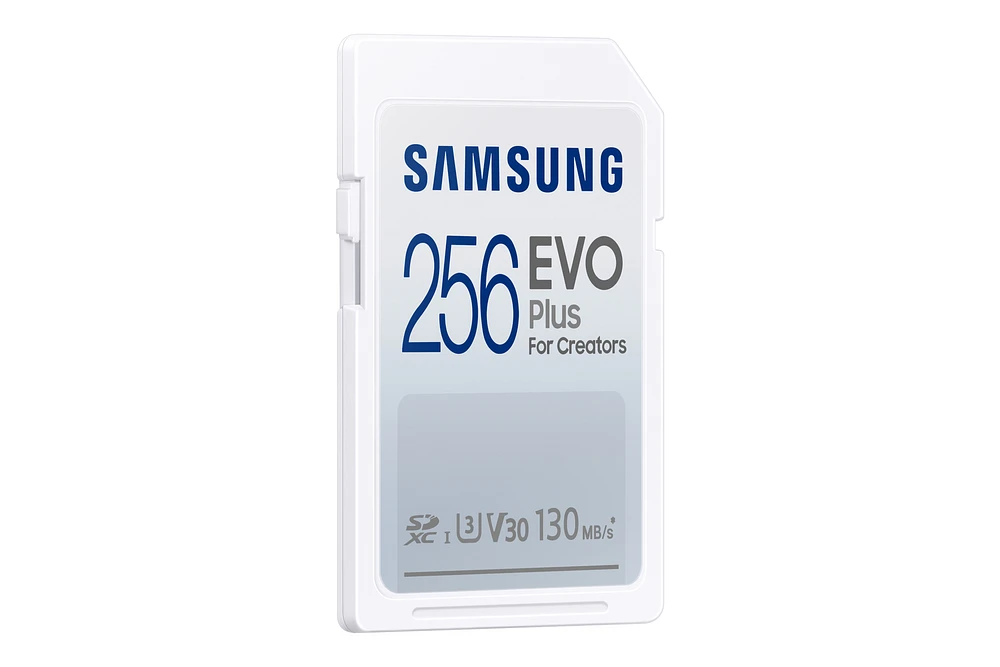 EVO Plus Full-Size SDXC Card 256GB Memory & Storage - MB-SC256K/AM | Samsung US