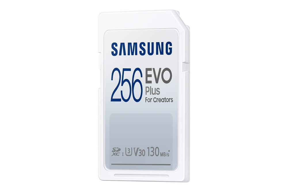 EVO Plus Full-Size SDXC Card 256GB Memory & Storage - MB-SC256K/AM | Samsung US