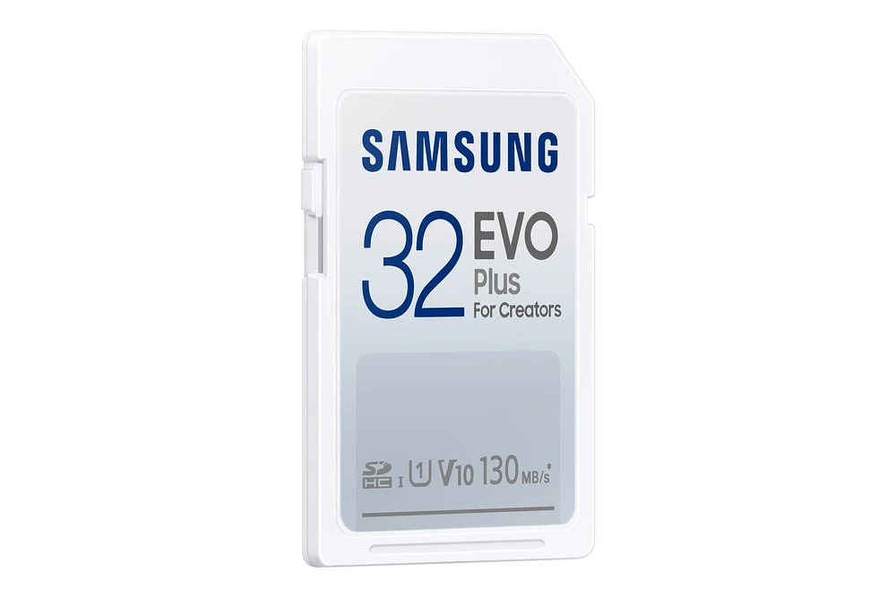 EVO Plus Full-Size SDHC Card 32GB Memory & Storage - MB-SC32K/AM | Samsung US