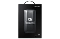 1TB Portable SSD X5 MU-PB1T0B/AM | Samsung Business US