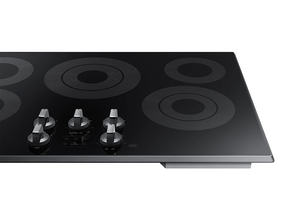 NZ30K6330RG/AA | 30" Smart Electric Cooktop in Black Stainless Steel | Samsung Business US