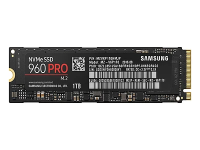 SSD 960 PRO M.2 1TB Memory & Storage - MZ-V6P1T0BW | Samsung US