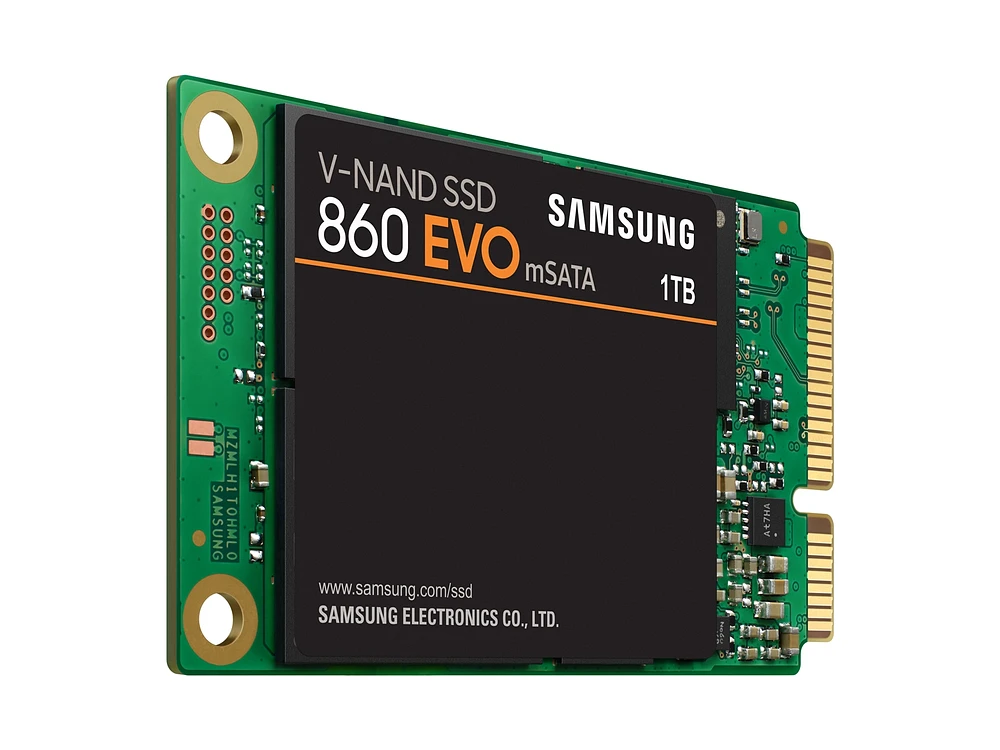 SSD 860 EVO mSATA 1TB	 Memory & Storage - MZ-M6E1T0BW | Samsung US