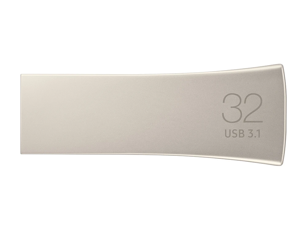 MUF-32BE3/AM | BAR Plus USB 3.1 Flash Drive 32GB Champagne Silver | Samsung Business US