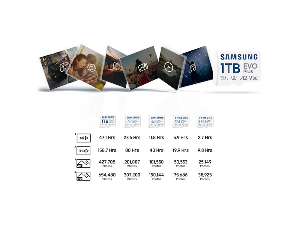 EVO Plus + Adapter microSDXC 64GB (2024)