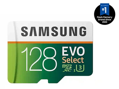 MicroSDXC EVO Select Memory Card w/ Adapter 128GB Memory & Storage - MB-ME128GA/AM | Samsung US