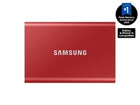 2TB Portable SSD T7 MU-PC2T0R/AM | Samsung Business US