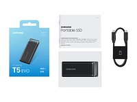 Portable SSD T5 EVO USB 3.2 2TB (Black) | Samsung Business US