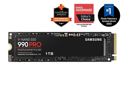 MZ-V9P1T0B/AM | 990 PRO PCIe® 4.0 NVMe® SSD 1TB | Samsung Business US