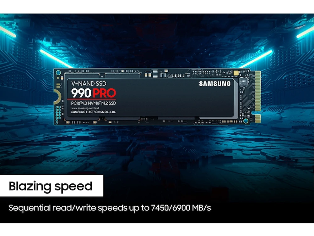 990 PRO PCIe<sup>®</sup> 4.0 NVMe<sup>®</sup> SSD 4TB