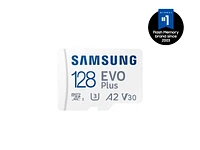 EVO Plus + Adapter microSDXC 128GB Memory & Storage - MB-MC128KA/AM | Samsung US