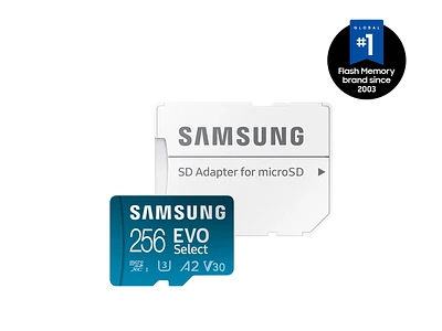 MB-ME256KA/AM | EVO Select + Adapter microSDXC 256GB | Samsung Business US