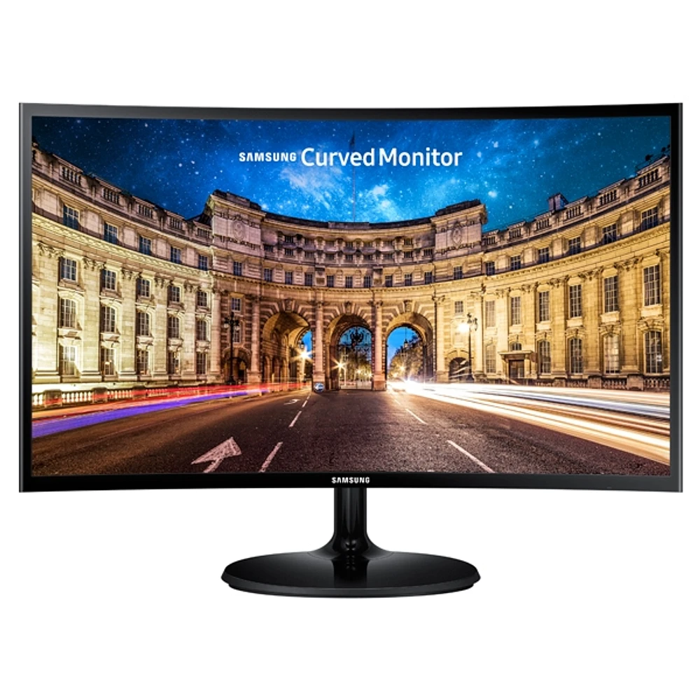 21.5" CF390 Curved LED Monitor Monitors - LC22F390FHNXZA | Samsung US