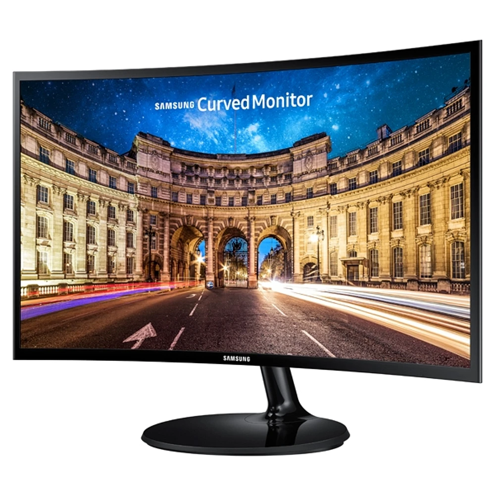 21.5" CF390 Curved LED Monitor Monitors - LC22F390FHNXZA | Samsung US