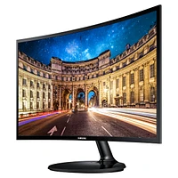 21.5" CF390 Curved LED Monitor Monitors - LC22F390FHNXZA | Samsung US