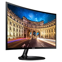 21.5" CF390 Curved LED Monitor Monitors - LC22F390FHNXZA | Samsung US