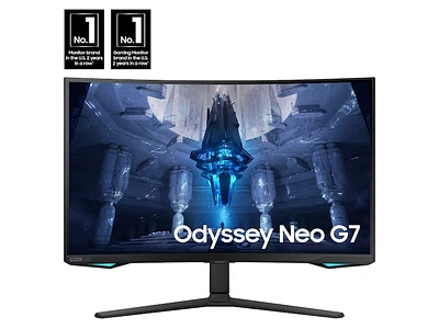 32" Odyssey Neo G7 4K UHD 165Hz 1ms(GTG) Quantum HDR2000 Curved Gaming Monitor