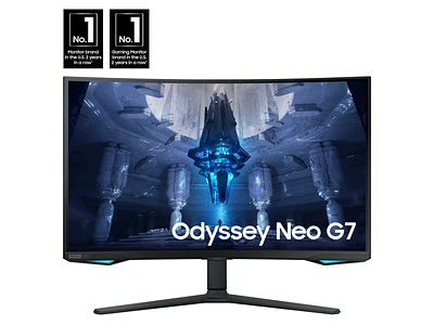 32" Odyssey Neo G7 4K UHD 165Hz Gaming Monitor - LS32BG752NNXGO | Samsung Business US