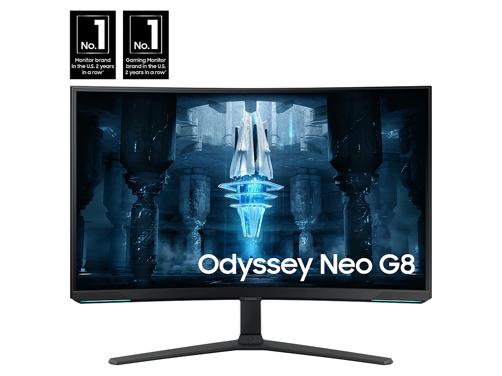 32" Odyssey Neo G8 4K UHD 240Hz Gaming Monitor - LS32BG852NNXGO | Samsung Business US