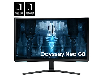 32" Odyssey Neo G8 4K UHD 240Hz Gaming Monitor - LS32BG852NNXGO | Samsung Business US