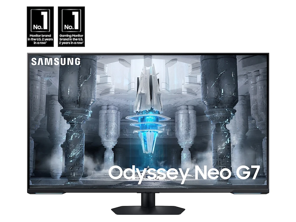 43" Odyssey Neo G7 4K UHD 144Hz 1ms VESA Display HDR600 Smart Gaming Monitor