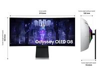 34" G85SB OLED Ultra WQHD 0.03ms(GtG) 175Hz Curved Smart Gaming Monitor