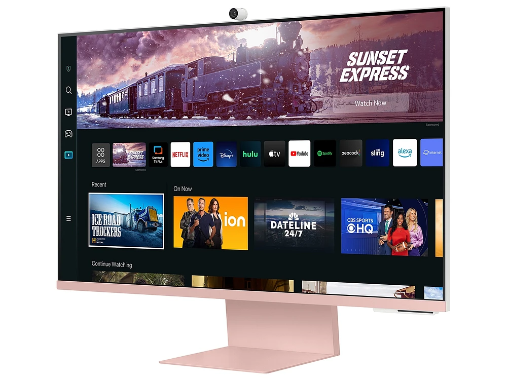 Smart Monitor Pink M8 27 inch M80C | Samsung US