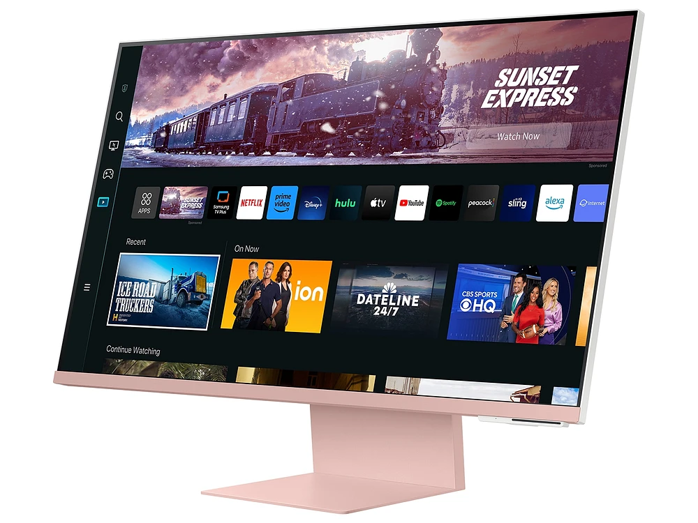 Smart Monitor Pink M8 27 inch M80C | Samsung US