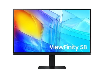 27" ViewFinity S8 (S80D) 4K UHD HDR10 High Resolution Monitor with Ergonomic Stand