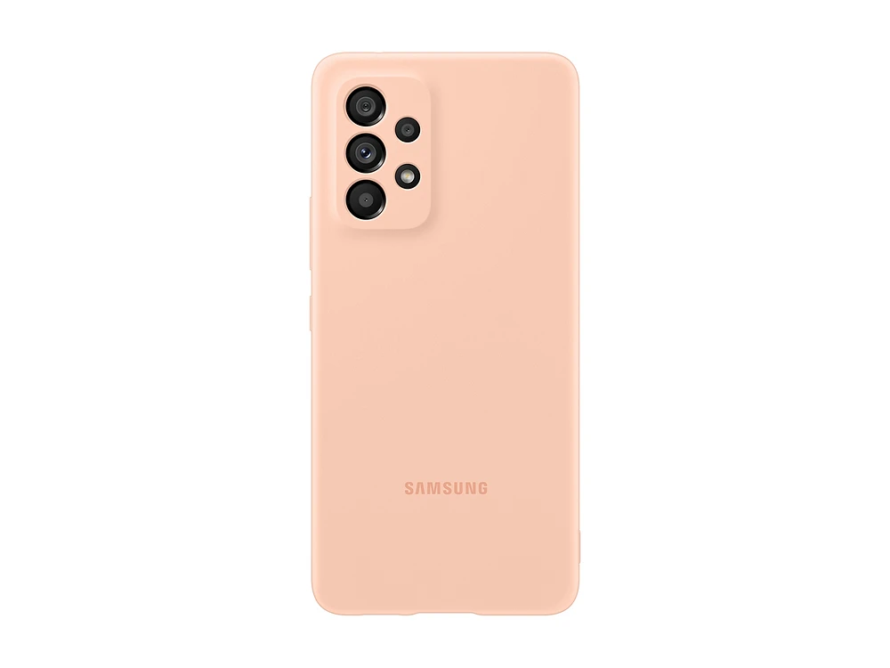 Galaxy A53 5G Silicone Cover Peach Mobile Accessories - EF-PA536TPEGUS | Samsung US