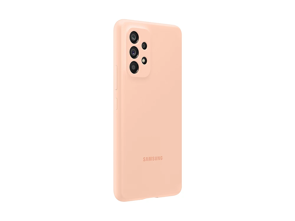 Galaxy A53 5G Silicone Cover Peach Mobile Accessories - EF-PA536TPEGUS | Samsung US