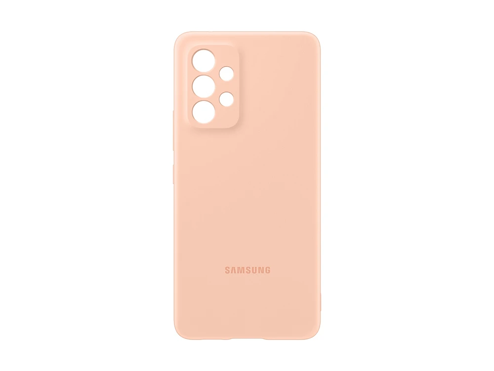 Galaxy A53 5G Silicone Cover Peach Mobile Accessories - EF-PA536TPEGUS | Samsung US